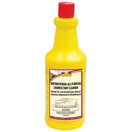 32 OZ. ANTIMICROBIAL DISINFECTANT CLEANER (12/CS)