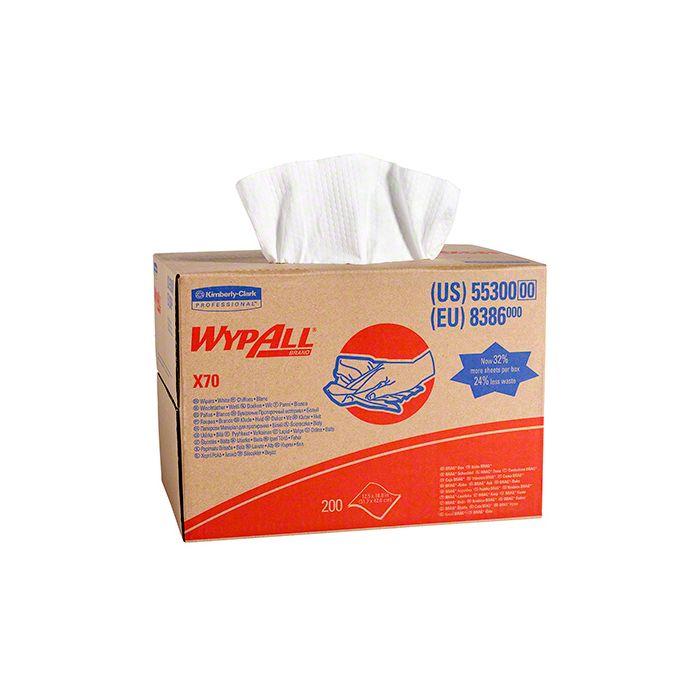 WypAll 55300 - X70 Extended  Use Reusable Cloth - 12.5&quot; x 