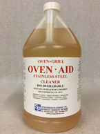 OVEN AID STAINLESS STEEL LIQUID CLEANER (4 GAL/CS) 